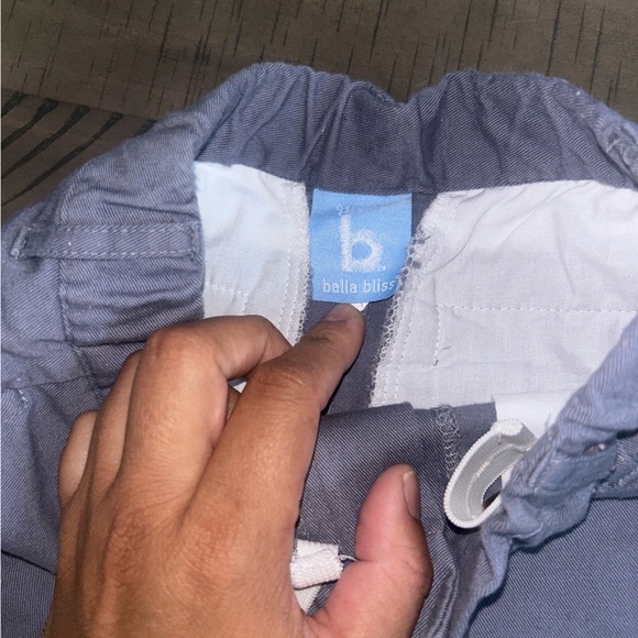 bella bliss Light Blue Chinos - Picture 5 of 5